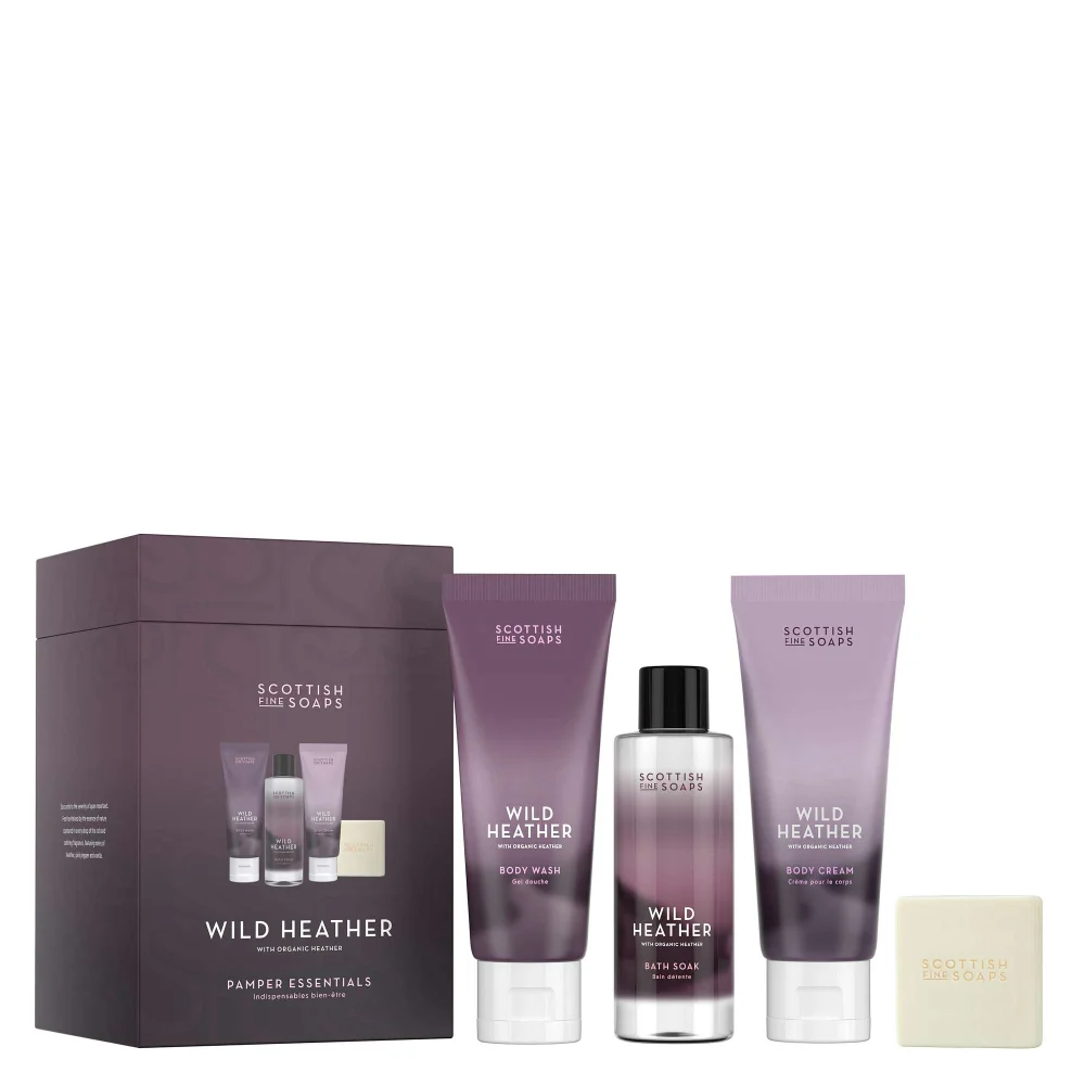 Scottish Fine Soaps Wild Heather Pamper Essentials Image 1