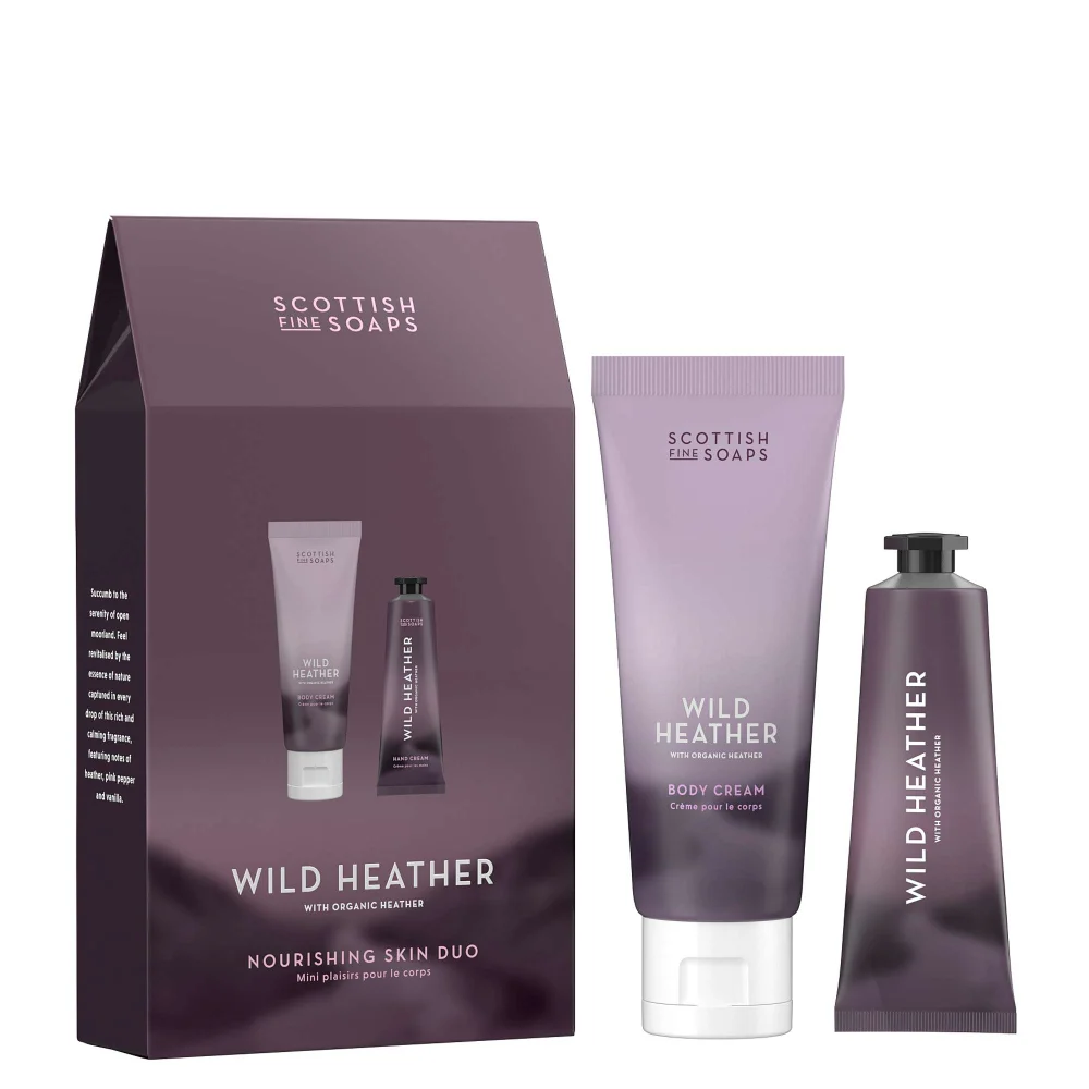Scottish Fine Soaps Wild Heather Nourishing Skin Duo Image 1