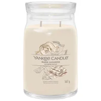 Yankee Candle Signature Jar Candle Large Jar Warm Cashmere 567g