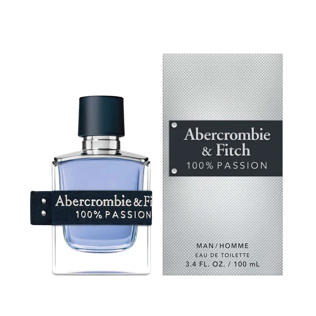 Abercrombie & Fitch 100% Passion Men Eau de Toilette Spray 100ml (Launch 02.06.2025)