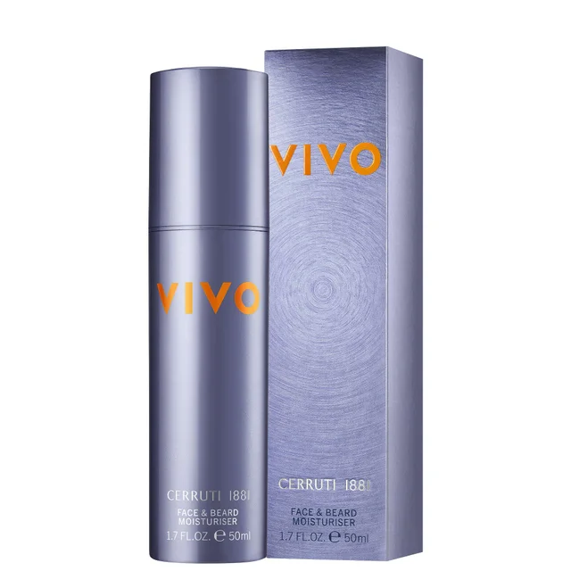 Cerruti Vivo Homme Face and Beard Moisturiser 50ml