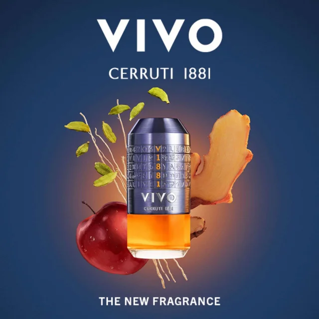 Cerruti Vivo Homme Hair & Body Wash 200ml
