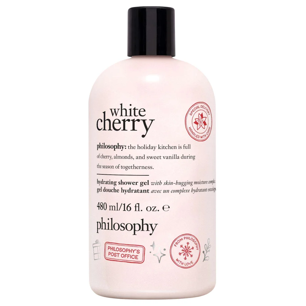 Philosophy Bath & Shower Gels White Cherry Shampoo, Shower Gel & Bubble Bath 480ml Image 1