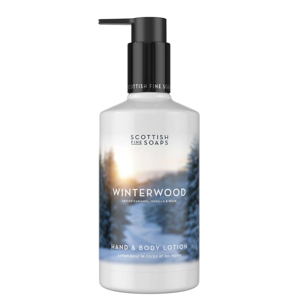 Scottish Fine Soaps Winterwood Hand & Body Lotion 300ml Image 1
