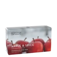 Scottish Fine Soaps Apple & Spice Soap Bar Wrapped 220g - undefined undefined
