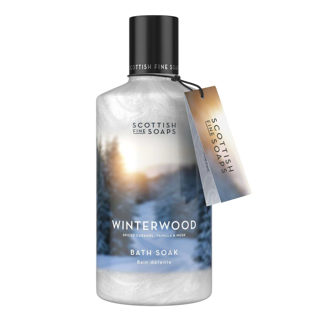 Scottish Fine Soaps Winterwood Bath Soak 300ml Image 1
