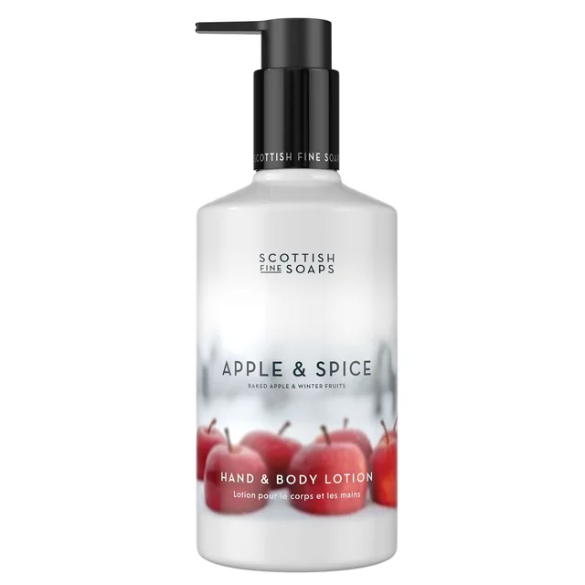 Scottish Fine Soaps Apple & Spice Hand & Body Lotion 300ml