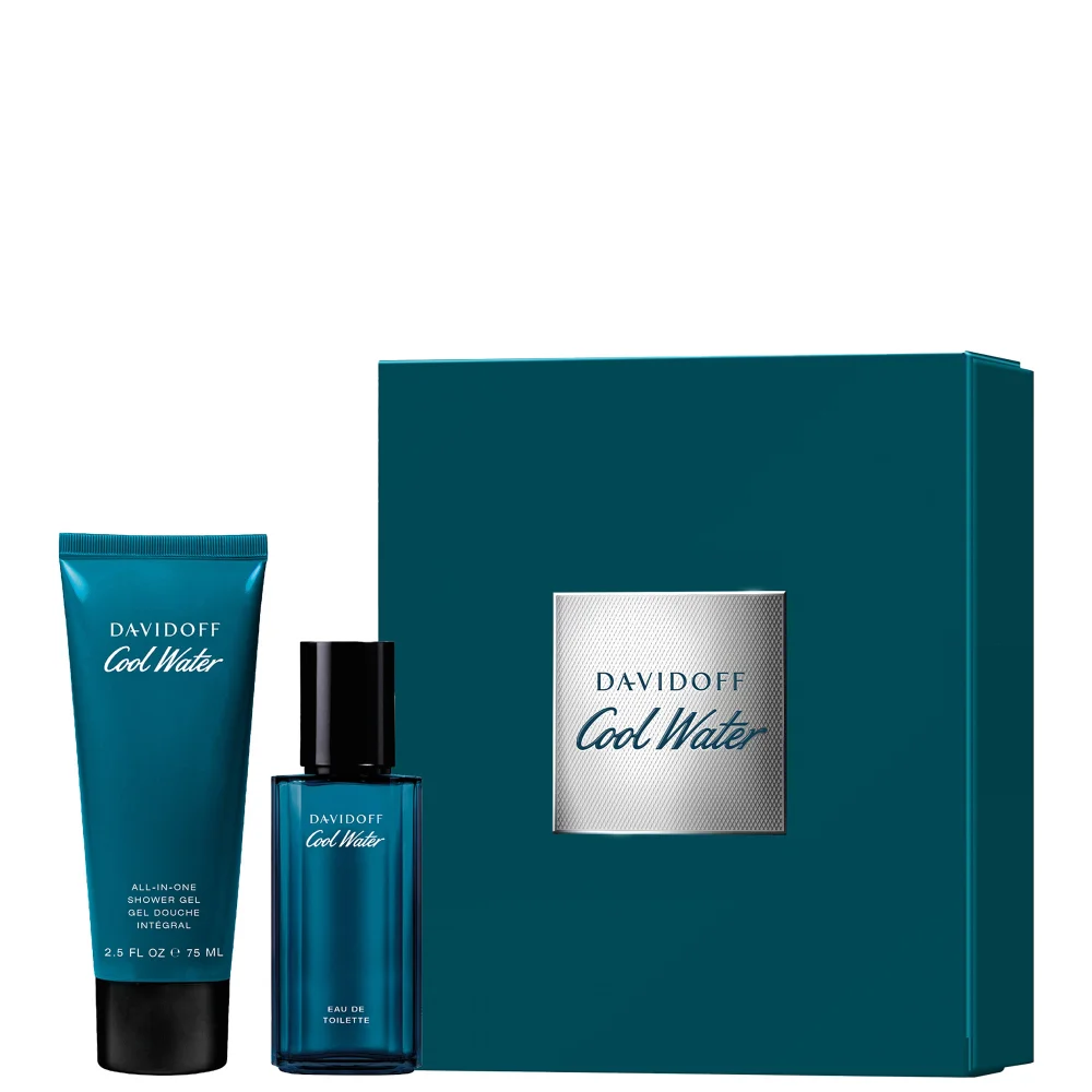 Davidoff Cool Water Man Eau de Toilette 40ml Gift Set Image 1
