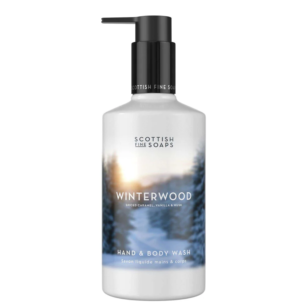 Scottish Fine Soaps Winterwood Hand & Body Wash 300ml Image 1