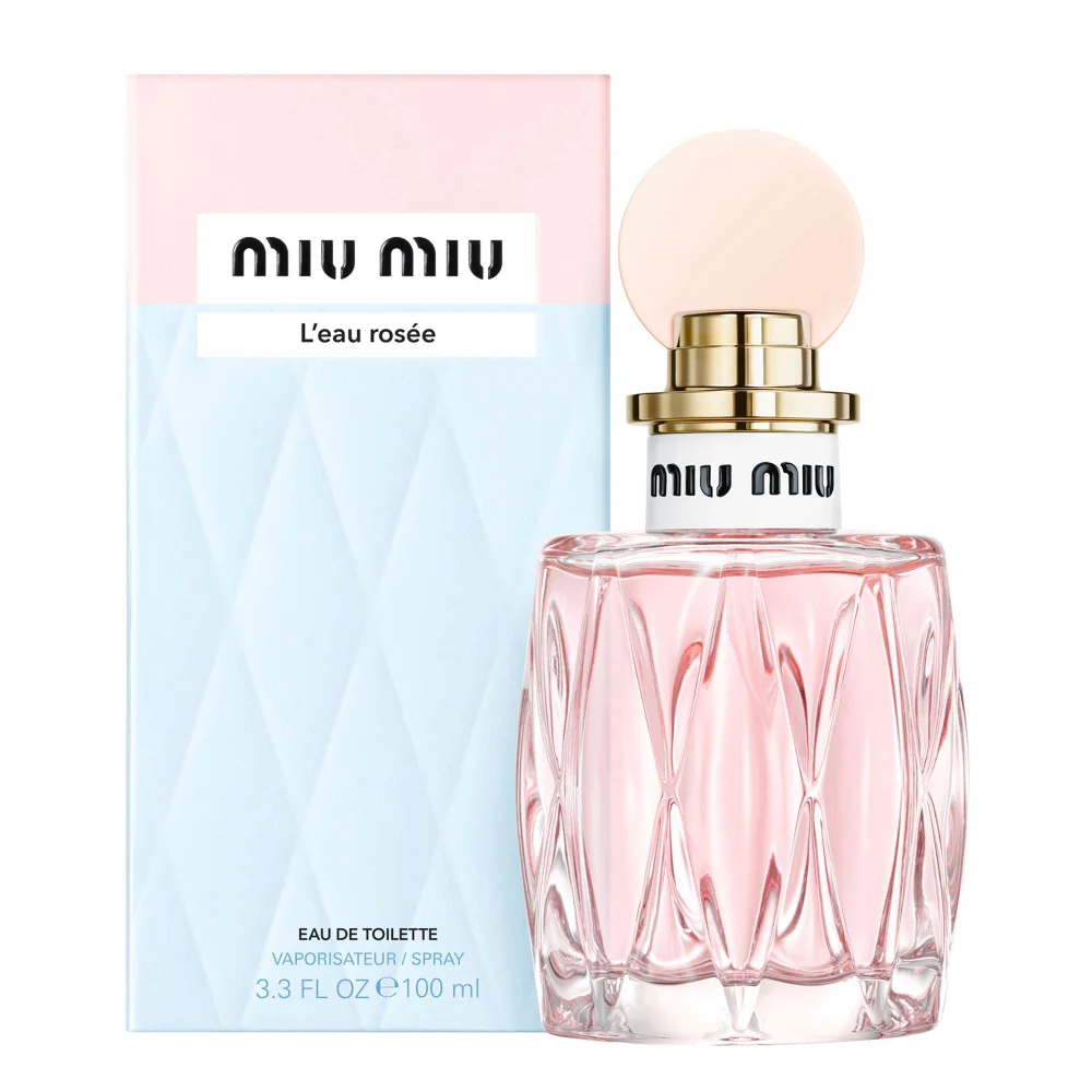 Miu Miu L'Eau Rosee Eau de Toilette Spray 100ml Fragrance Direct