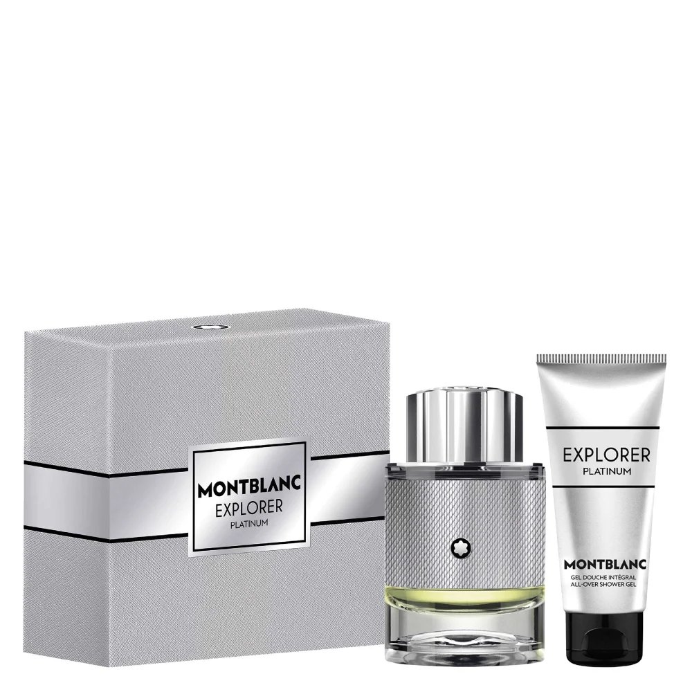 Montblanc Explorer Platinum Eau de Parfum 60ml Gift Set Image 1