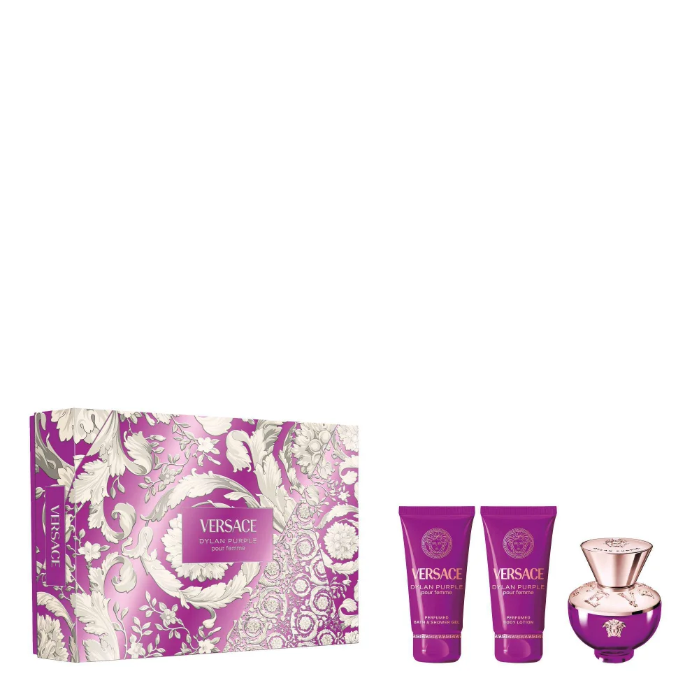 Versace Dylan Purple Eau de Parfum Spray 50ml Gift Set (Worth £104.75) Image 1