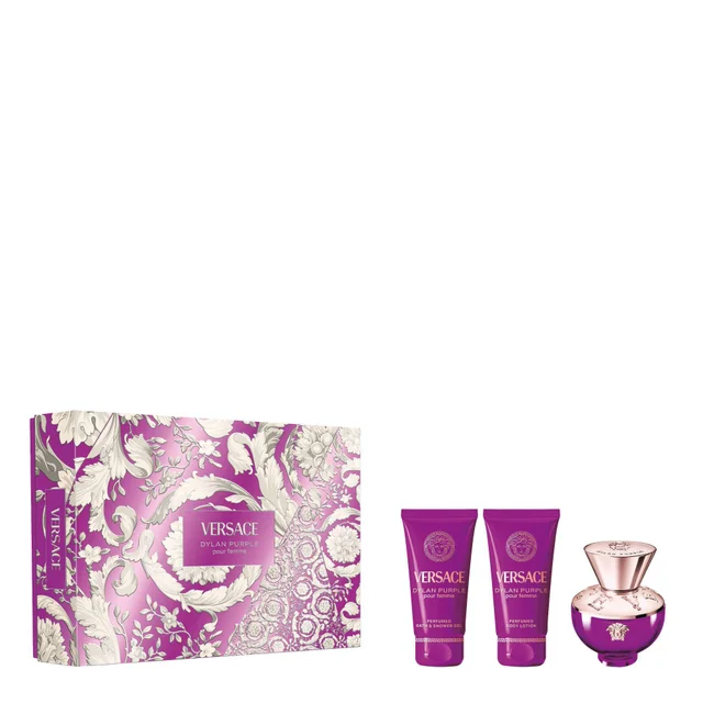 Versace Dylan Purple Eau de Parfum Spray 50ml Gift Set (Worth £104.75)