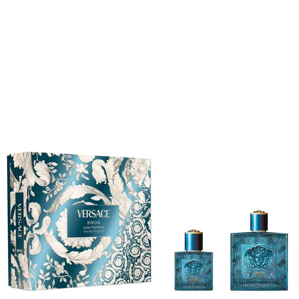 Versace Eros Eau de Toilette Spray 100ml Gift Set (Worth £115.00) Image 1