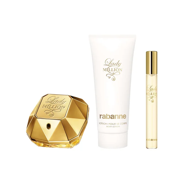 Rabanne Lady Million Eau de Parfum 50ml Gift Set (Worth £118.75)