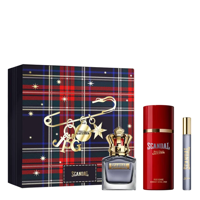 Jean Paul Gaultier Scandal Pour Homme Eau de Toilette 50ml Gift Set (Worth £122.00)