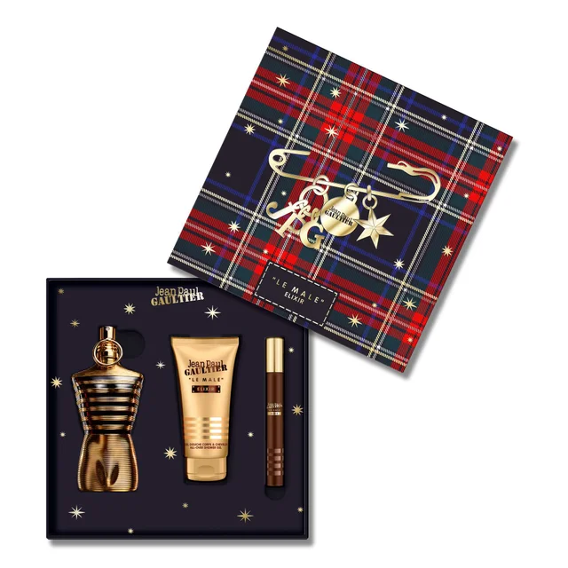 Jean Paul Gaultier Le Male Elixir Eau de Parfum 75ml Gift Set (Worth £112.00)