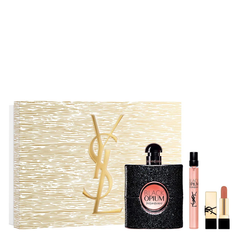 Yves Saint Laurent Black Opium Eau de Parfum Spray 90ml Gift Set Image 1