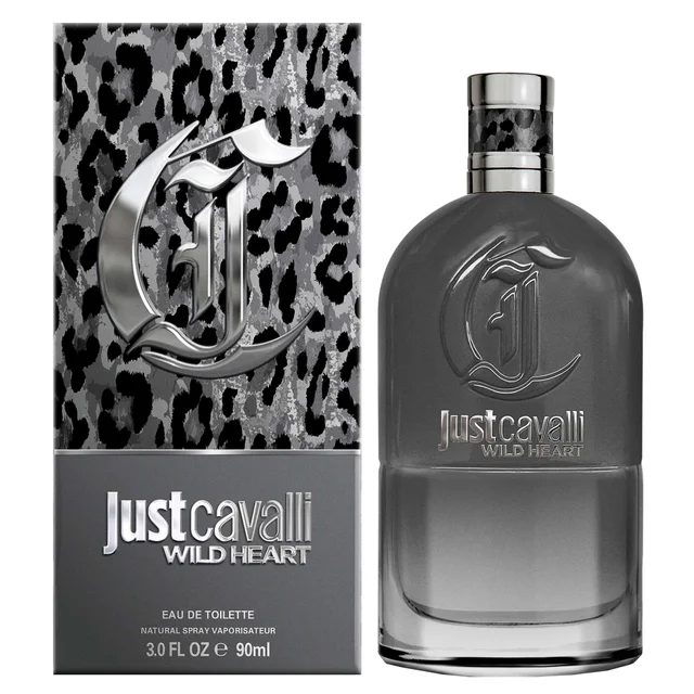 Roberto Cavalli Wild Heart for Him Eau de Toilette Spray 90ml