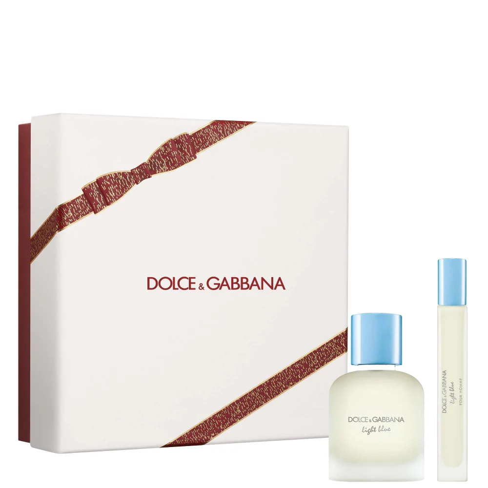 Dolce&Gabbana Light Blue Pour Homme Eau de Toilette Spray 50ml Mini Gift Set Image 1