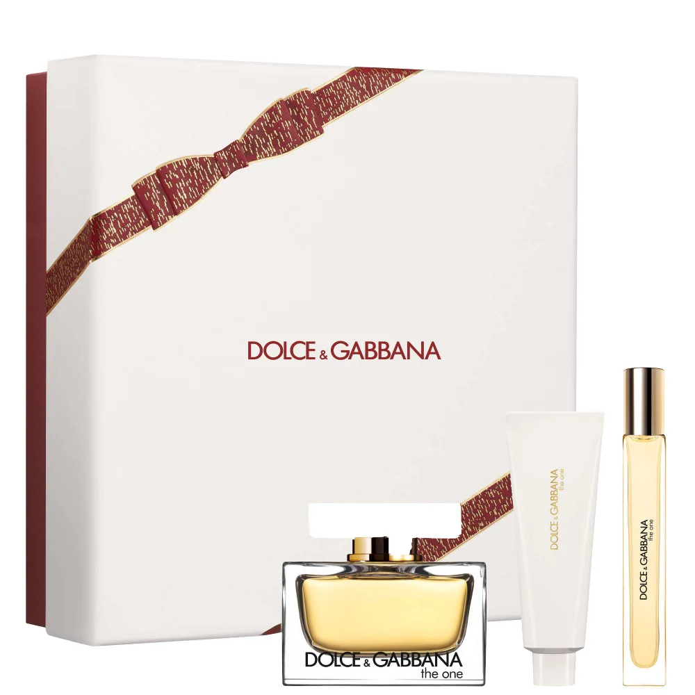 Dolce&Gabbana The One Eau de Parfum Spray 75ml Trio Gift Set Image 1