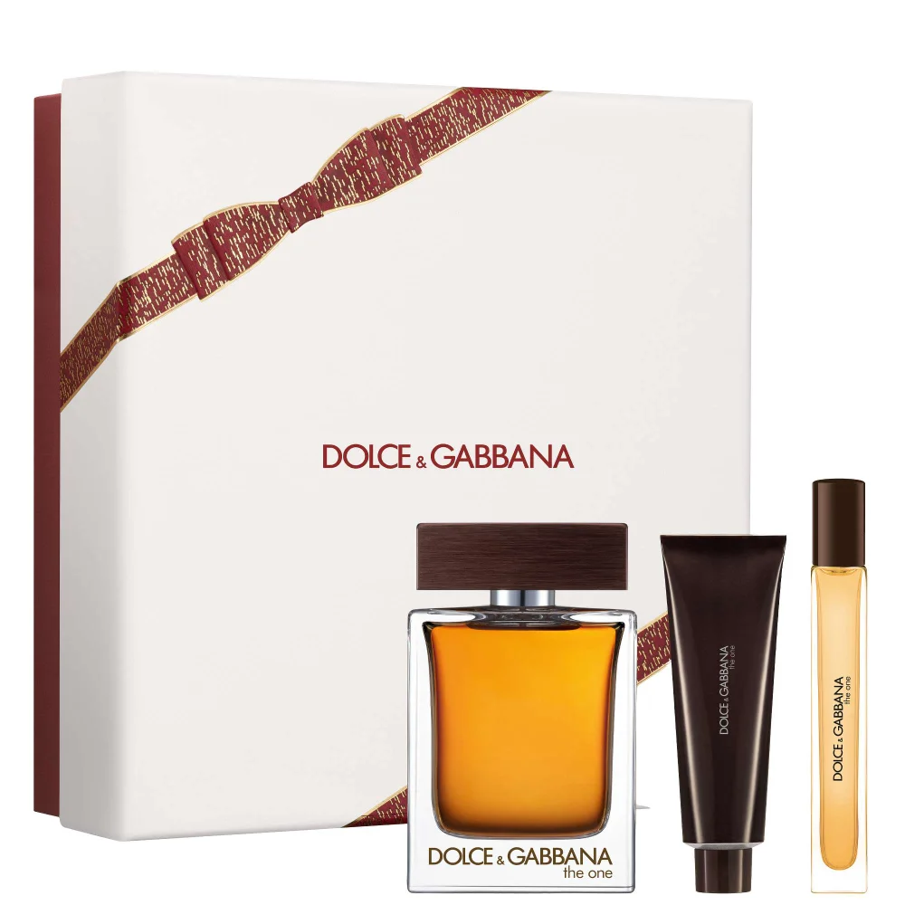Dolce&Gabbana The One For Men Eau de Toilette Spray 75ml Trio Gift Set Image 1