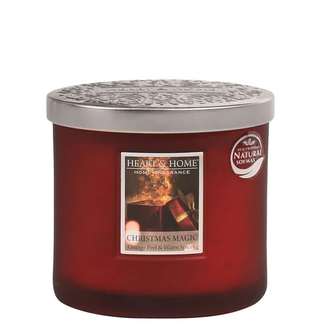 Heart & Home Twin Wick Candle Christmas Magic 220g