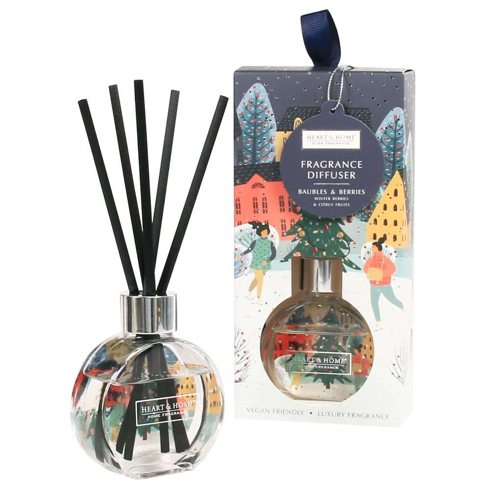 Heart & Home Reed Diffusers Baubles & Berries 70ml Image 1
