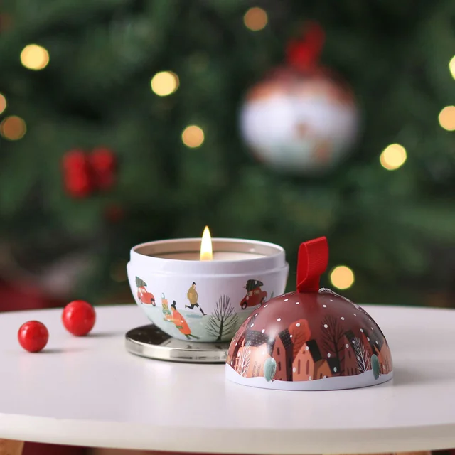 Heart & Home Tin Candle Christmas Magic 85g