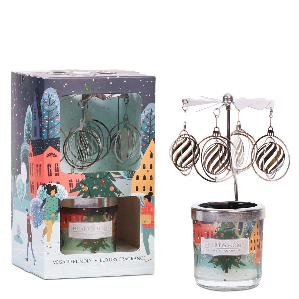 Heart & Home Gifts & Sets Mini Candle & Carousel Gift Set Image 1