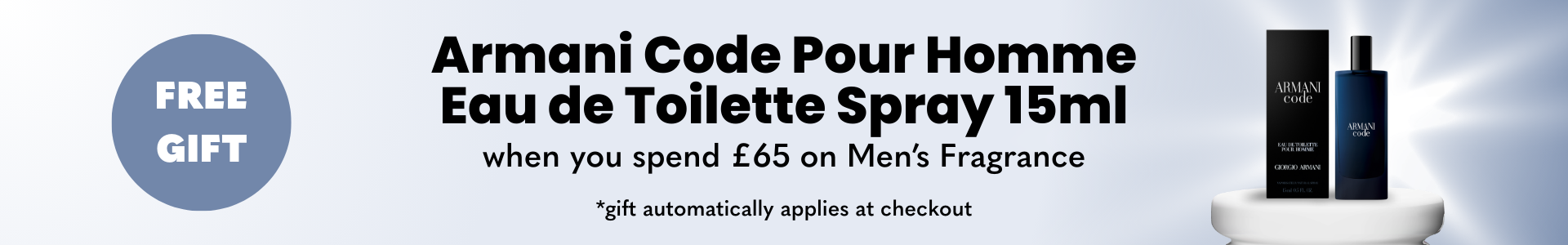 Armani GWP Natl Frag Week