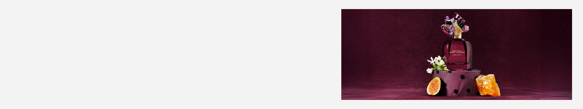 NEW Marc Jacobs Promo Banner