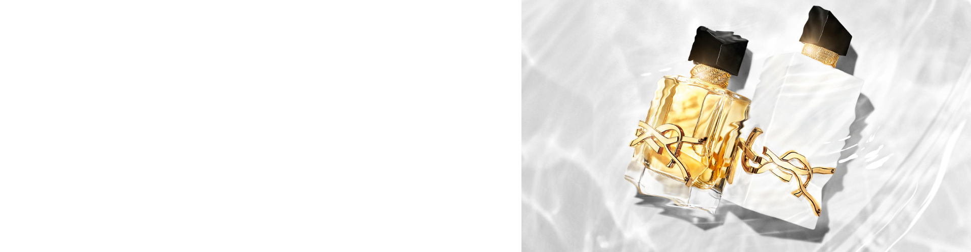 YSL Brand Room Hero Banner (libre l'eau nue)