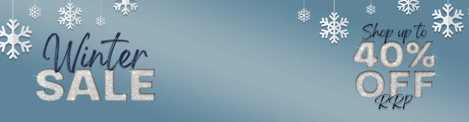 Winter Sale Banner Start