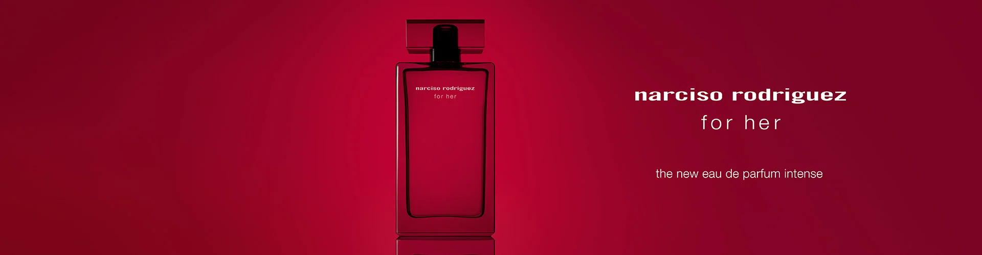 Narciso Rodriguez Brand Room Banner